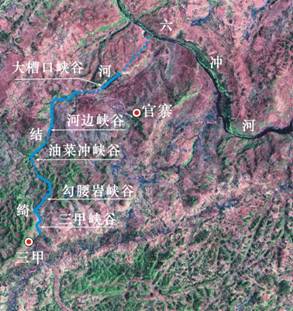 说明: E:\贵州织金洞世界地质公园申报材料编制2013-04-26\2013-08绘制图件\2013-10-11绮结河峡谷构成示意图.jpg