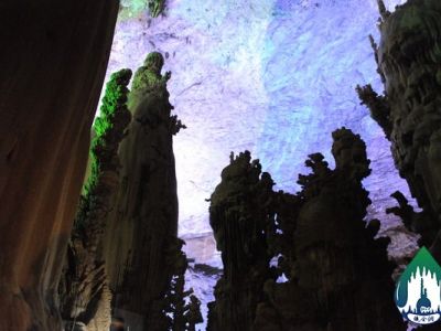 14-2-1-Features of stalagmites in Zhijindong Cave